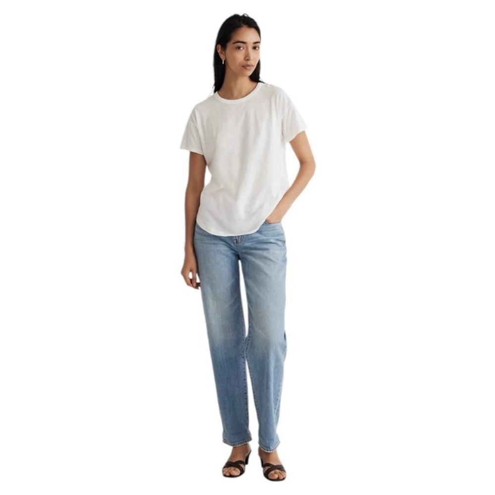Madewell White Short Sleeve Tee